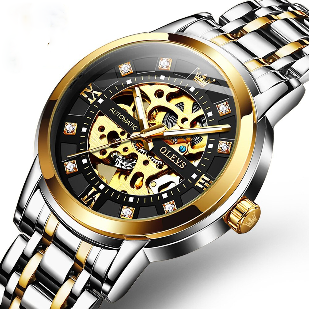 Olevs G9901 Luminous Waterproof Watch for Men - www.watchcarebd.com